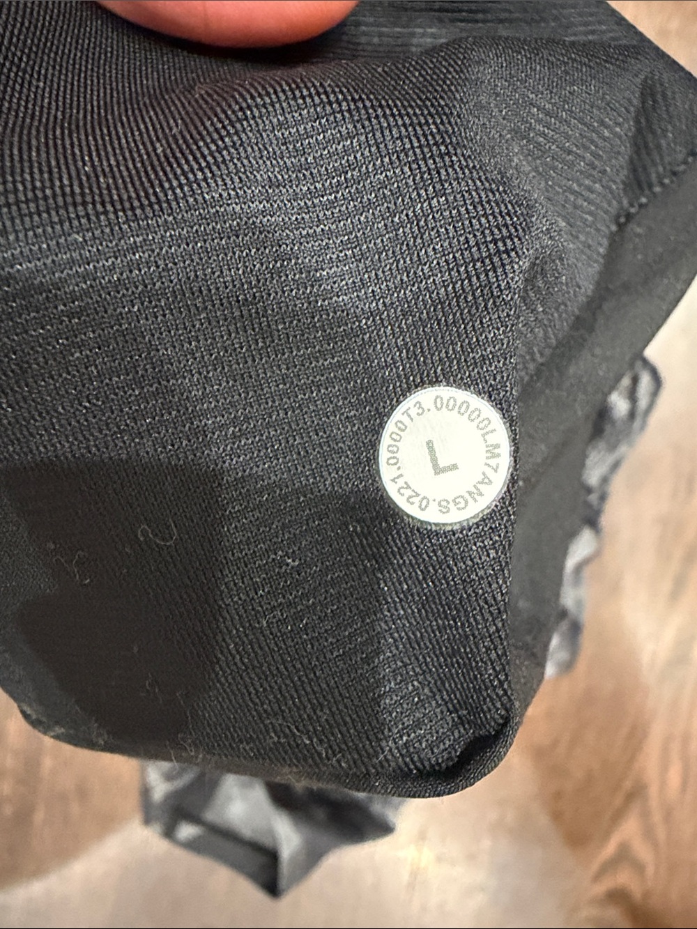 Lululemon Men's Pace Breaker 9” Lined Short Black Camo Performance Shorts - Picture 5 of 9